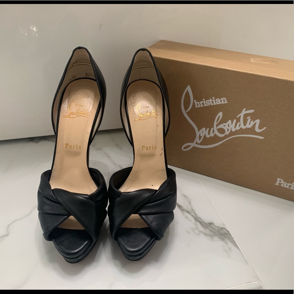 Christian Louboutin black hells